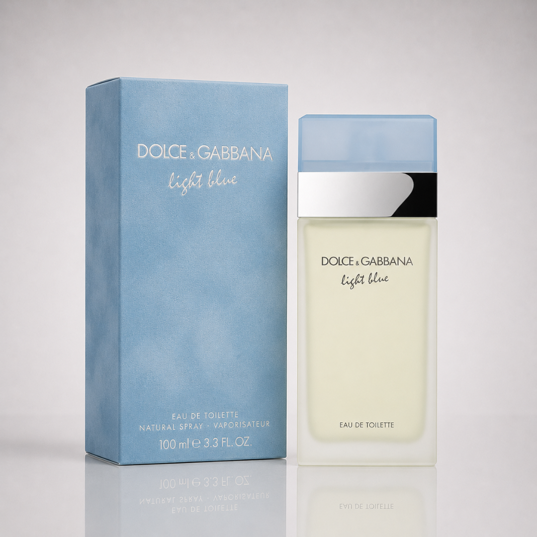3er Damenparfüm-Set - La Vie Est Belle by Lancôme, Mademoiselle by Chanel & Light Blue by Dolce & Gabbana