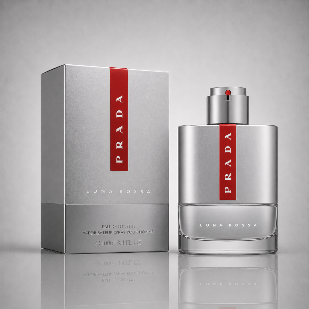 3er Herrenparfüm-Set - Prada Luna Rossa, Versace Eros, Le Beau