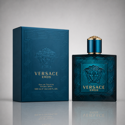 3er Herrenparfüm-Set - Prada Luna Rossa, Versace Eros, Le Beau