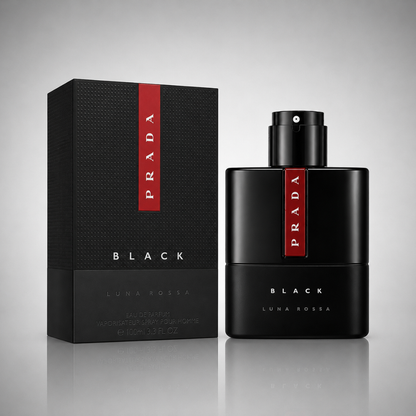 3er Herrenparfüm-Set - Prada Luna Rossa Black, Valentino Uomo Born In Roma & Azzaro The Most Wanted
