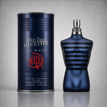 3er Herrenparfüm-Set - Dylan Blue by Versace, Phantom by Paco Rabanne & Ultra Male by Jean Paul Gaultier