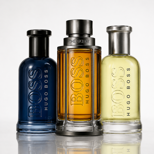 3er Herrenparfüm-Set - Boss Bottled Infinite, Boss The Scent & Boss Bottled