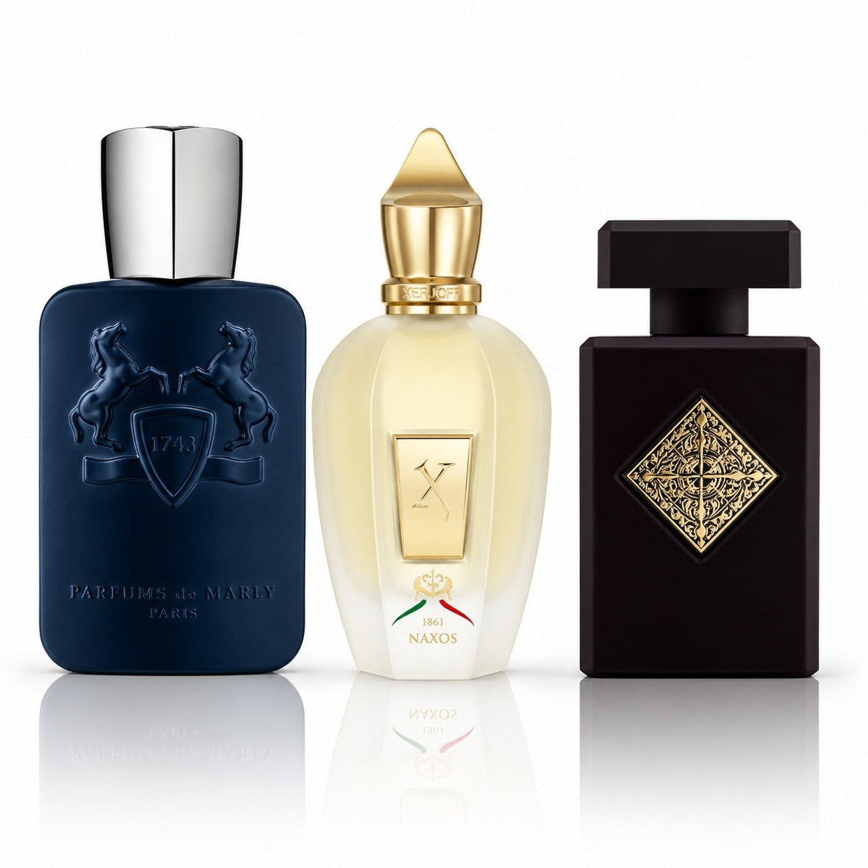 3er Herrenparfüm-Set - Parfums de Marly Layton, Xerjoff Naxos & Initio Side Effect